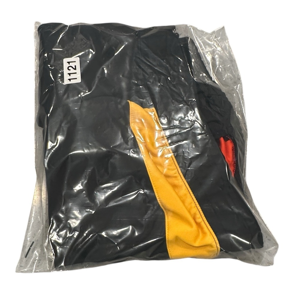 NIKE Frenzy Jogger Pants‎ Small Mens Black Orange Yellow Skull Logo Basketball - Picture 14 of 14